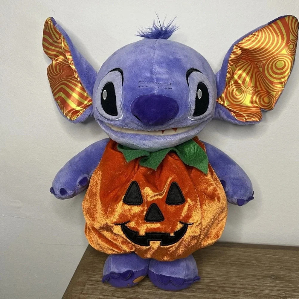 Build a Bear Halloween Stitch Wicked Mischief Disney‎ with PumpkinOutfit